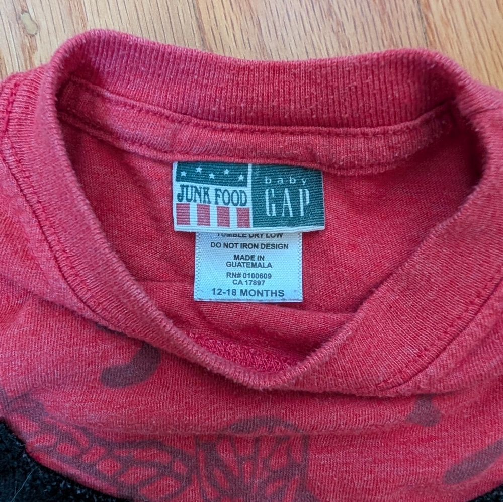 Junk Food Clothing Red Spider Mask Long Sleeve Tee - Picture 3 of 3
